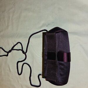 Kate Landry Purple Evening Clutch